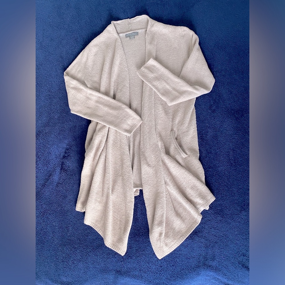 Barefoot Dreams Cozy Chic Lite Island Wrap Cardigan Sweater L/XL